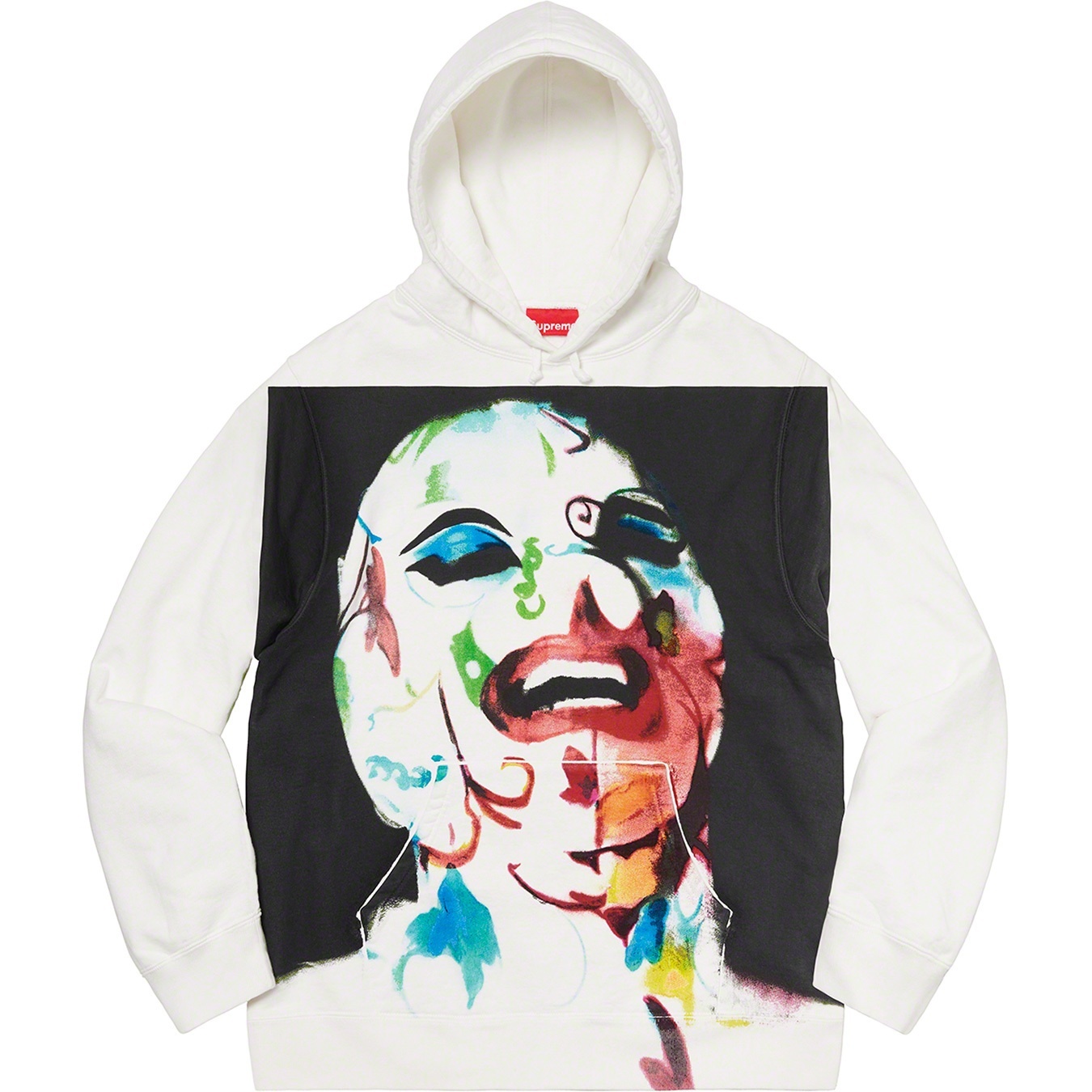Leigh Bowery/Supreme Airbrushed Hooded Sweatshirt view 2